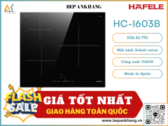 Bếp từ 3 vùng nấu Hafele HC-I603B 536.61.791